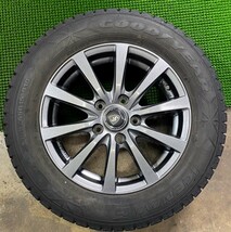 195/65R15 GOODYEAR【2017年】(社外アルミホイール) 15X6J ET50 5H/114.3 4本セット！_画像4