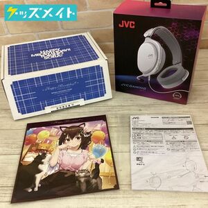 [ present condition ]VTuber tent Live time. ..× JVC collaboration Happy Meowthday!! the first times limitation record CD+ge-ming headset white NZS-879