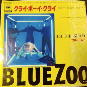 ブルー　ズー　blue zoo クライ　ボーイ　クライ　cry boy cry 82年　ep 7inch 　ニュー　ウェイヴ　デュラン　デュラン　系のダンスロック