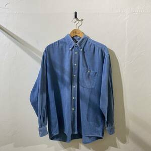 vintage euro corduroy shirt ヨーロッパ古着 コーデュロイシャツ ボタンダウンシャツ 長袖シャツ フランス古着 ビンテージ 80s 90s