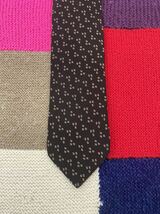 ブランドネクタイ アルマーニ vintage ARMANI necktie シルクネクタイ シルク100% silk 古着 ビンテージ イタリア製 ハイブランド_画像3