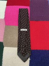 ブランドネクタイ アルマーニ vintage ARMANI necktie シルクネクタイ シルク100% silk 古着 ビンテージ イタリア製 ハイブランド_画像8