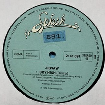 ◆ Jigsaw - Sky High ◆12inch ドイツ盤　ダンクラ定番ヒット!!_画像2