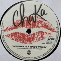 ◆ Chaka Khan - A Woman In a Man's World ◆12inch オランダ盤 DISCOヒット!!_画像1