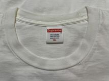 XL Supreme KAWS Chalk Logo Tee XLarge White 21SS week18 シュプリーム カウズ チョーク ロゴ Tシャツ ホワイト 白 半袖 Tシャツ_画像4