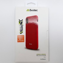 Evutec エヴュテック iPhone X XS AERGO Ballistic Nylon 耐衝撃 スマホケース レッド 新品 未使用_画像9