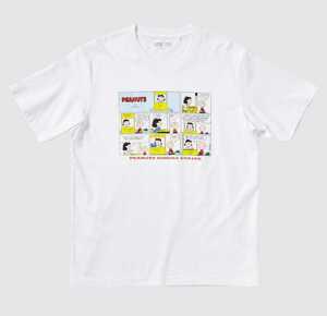 UNIQLO ピーナッツ サンデースペシャルズ Tシャツ スヌーピー L ユニセックス コットン 綿100% 半袖 オーバーサイズ