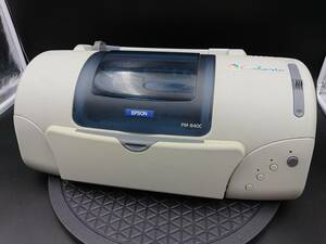 l【ジャンク】EPSON インクジェットプリンター Colorio PM-840C 目詰まり有 エプソン