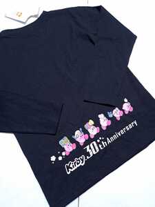  new goods unused star. car bi.140 long sleeve T shirt black 30 anniversary commemoration kirby 30th anniversary free shipping prompt decision limitation complete sale 