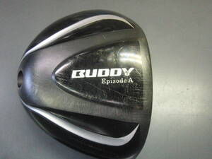 BUDDY GOLF■EPISODE-A DRIVER：9.5° ・ヘッドカバー付き／中古ヘッドパーツ