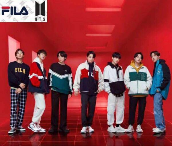 BTS FILA ノベルティポスター 裏表5枚セット 非売品　クーポン