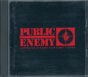 ■日本独自盤】Public Enemy - Singles N' Remixes 1987-1992★Def Jam★Ａ１５