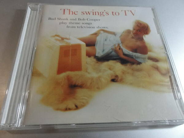 BUD SHANK　　 バドシャンク　　THE SWING'S TO TV 国内盤　24Bitリマスター