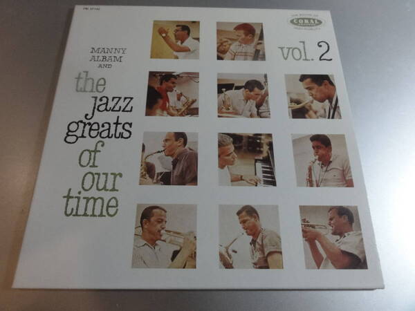 MANNY ALBAM マニー・アルバム THE JAZZ GREATS OF OUR TIME VOL 2 国内盤 紙ジャケ