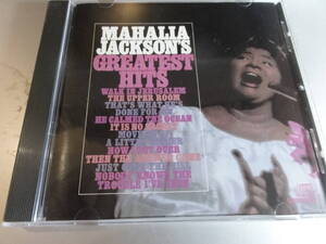 MAHALIA JACKSONS マハリア・ジャクソン GREATEST HITS