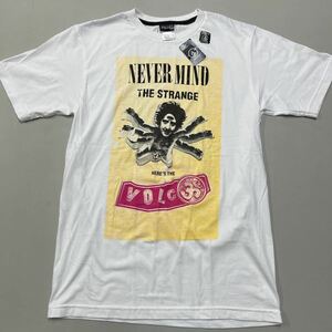 ボルコム Tシャツ 未使用 VOLCOM Nirvana Nevermind ニルヴァーナ ネバーマインド オマージュ Tシャツ 半袖 Mサイズ 白 ホワイト メンズ