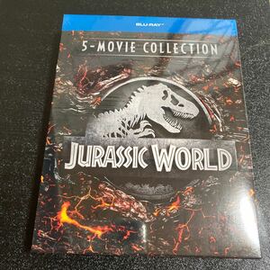 新品未開封　ジュラシックパーク　ジュラシックワールド 5作品5ムービー ブルーレイ コレクション　Blu-ray アートカード付き