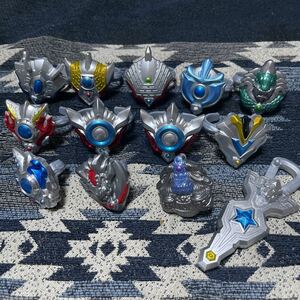 ウルトラマン タイガ DX タイガスパーク & タイガホルダー & アクセサリーセット 14個セット リング ブレスレット