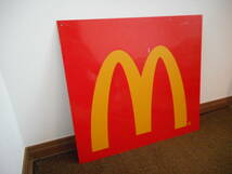 レア ビンテージ McDonald's Golden Arches マクドナルド ゴールデンアーチ オリジナル ストアー ディスプレイ 看板 / バーガーキング A&W_画像4