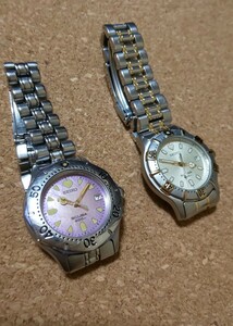 【ヴィンテージ】セイコー SEIKO スキューバ 2個セット メンズ腕時計 ダイバー 純正ブレス 動作未確認 ジャンク レア