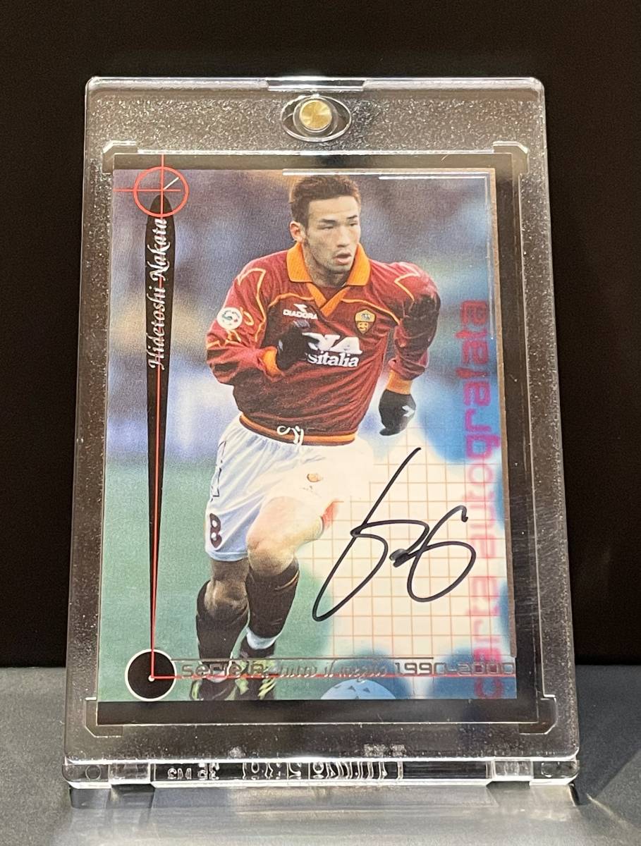 【セール 登場から人気沸騰】サッカー/フットサルヤフオク! -「中田英寿 直筆サイン」の落札相場・落札価格