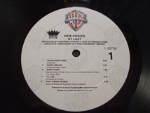 LP New Choice - At Last (1988) Jay King 参加_画像2