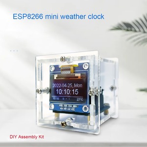 [ free shipping ]DIY electric clock display kit Wi-Fi connection electron construction handle da attaching free research 