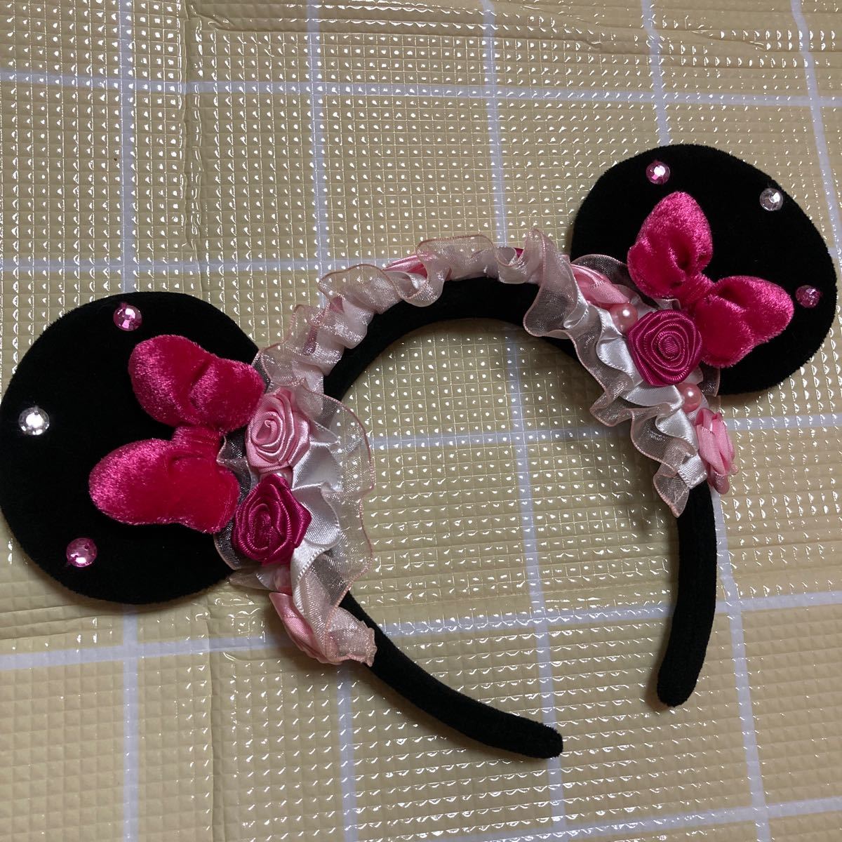 ディズニー カチューシャ 日本未発売 香港ディズニーランド 緑|PayPay