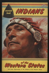 INDIANS of the Western States 西部のインディアン 英文 1冊　 検:アメリカ先住民 羽飾り 民族衣装 ウォーボンネット スー・シャイアン族