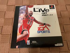 PS体験版ソフト NBA LIVE 98 体験版 非売品 プレイステーション PlayStation DEMO DISC Tim Hardaway SLPM80226 Electronic Arts EA