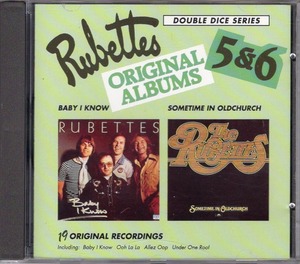 The Rubettes Original Albums 5 & 6(CD, Comp) ザ・ルベッツ Baby I Know / Sometime In Oldchurch