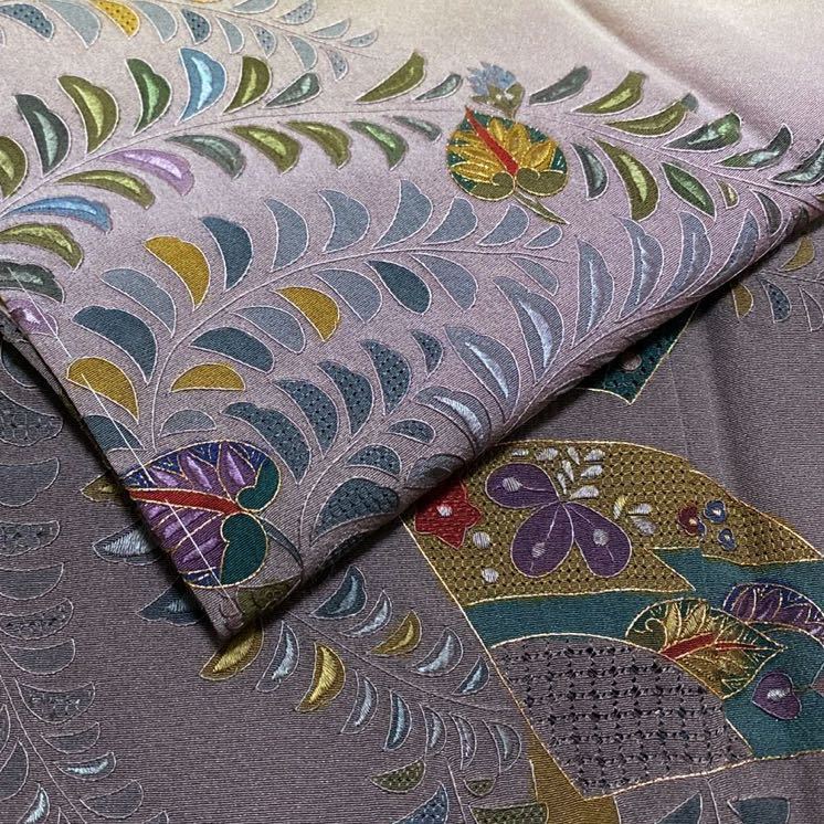 1471☆シックで贅沢☆スワトウ刺繍セット☆訪問着☆入学式☆礼装☆-