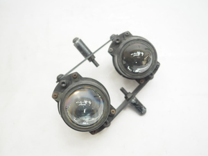 ストリートファイター仕様に プロジェクター 縦2連 ヘッドライト ヘッドランプ H1バルブ headlight headlamp