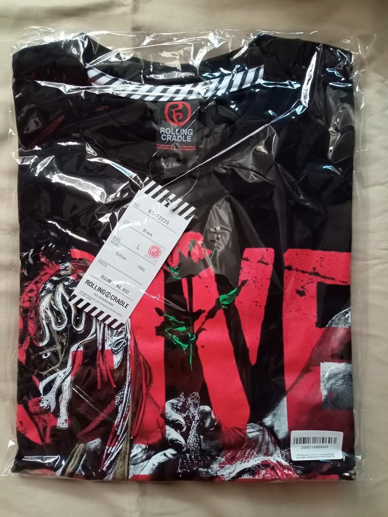 クレイジーモンキー葛西純 DEAD OR ALIVE 新品 Tシャツ XL