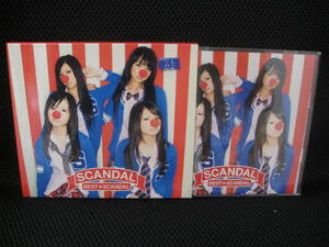 良好CD＋DVD付★スキャンダル ベスト・初回生産限定盤/●SCANDAL 『BEST★SCANDAL』 09年1stアルバム /3.500円盤★即決