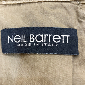 ニールバレット NeIL barreTT カーゴ ショーツ 44 ブラウン ハーフパンツ ワークパンツ ショートパンツ 硫化染め ビンテージ加工の画像6