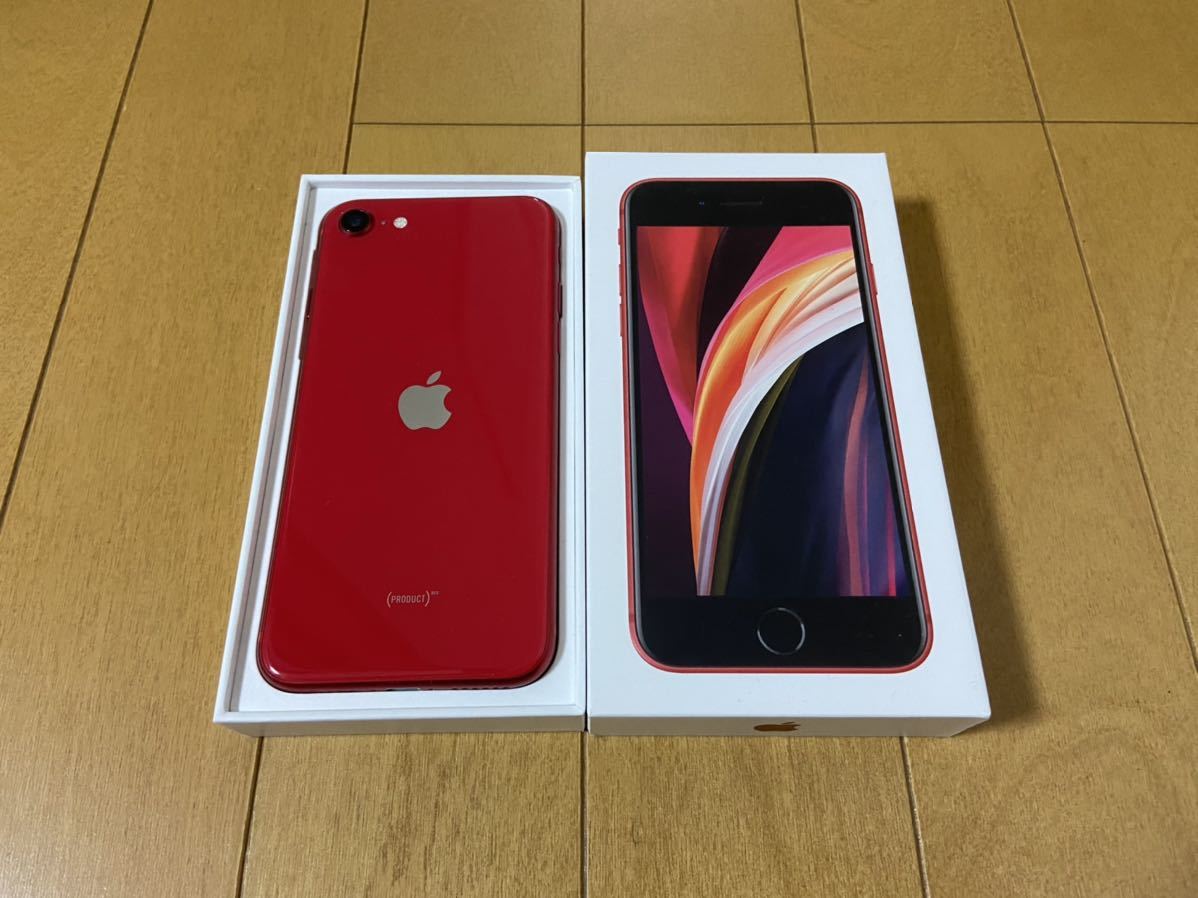 SE2 iPhone - iPhone 64GB SIMロック解除済 【新品・未使用】 レッド 