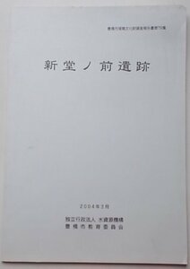 豊橋市埋蔵文化財調査報告書第79集　新堂ノ前遺跡　2004年