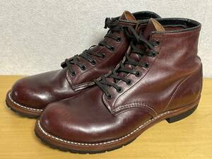 Прекращено Extreme Beauty Red Wing Red Wing 9011 Beckman Black Cherry 8,5D Половина подошва новая заменена