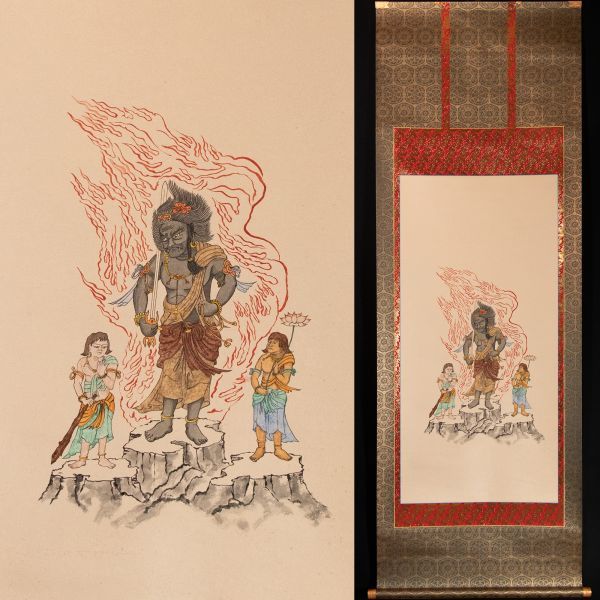 ヤフオク! -「不動明王 掛け軸」の落札相場・落札価格
