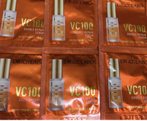 ドクターシーラボ　VC100 ダブルリペアセラム　エッセンス　美容液　6包　ビタミンC セラミド　配合美容液 サンプル_画像1
