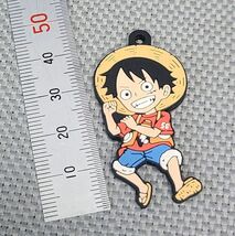 [送料無料]ルフィ ラバーキーホルダー『ONE PIECE FILM RED』ワンピース キャラクターズグッズ ビッくらポン くら寿司_画像1