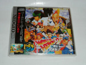  new goods Neo geo CD [ world hero z2JET] * wholesale store stock commodity * besides NGCD