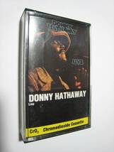 【カセットテープ】 DONNY HATHAWAY / LIVE ドイツ版 ダニー・ハサウェイ ライヴ_画像1
