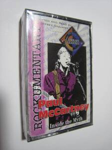 【カセットテープ】 GEOFFREY GIULIANO / ★未開封★ PAUL McCARTNEY INSIDE THE MYTH US版