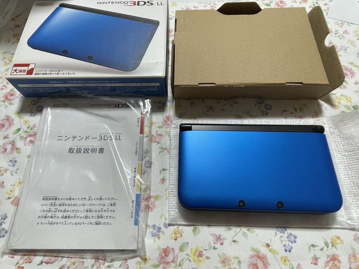 任天堂 ニンテンドー3DS LL ブルー×ブラック オークション比較 - 価格.com