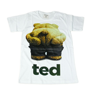 テッド TED 映画 Hなくま ぬいぐるみ カワイイ お洒落 ストリート系 デザインTシャツ おもしろTシャツ メンズ 半袖★M202XL