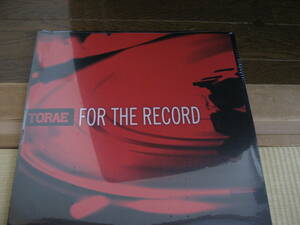 新品LP2枚組 torae FOR THE RECORD (2ND PRESS BLACK VINYL) muro koco kiyo DJ Premier、Pete Rock　Diamond D、Marco Polo