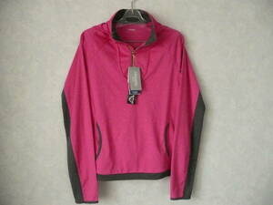  new goods Kappa Kappa PHENIX lady's L window Break Parker sport jacket pink height 160-170cm chest 86cm training motion 