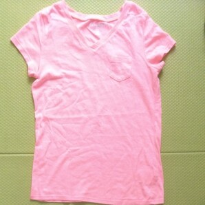 半袖Tシャツ 蛍光ピンク OLDNAVY S